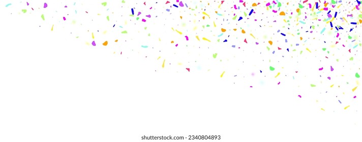 Cheerful Rain Independence Vector Transparent Panoramic Background. Color Happy Fraction Design. Spectacular Round Transparent Card. Colorful Circle Carnival Invitation.