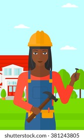 Cheerful repairer engineer.