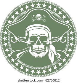 Cheerful Roger's emblem