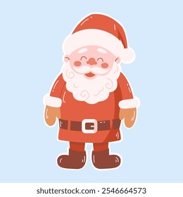 Cheerful Santa Claus kids Illustration