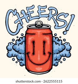 Cheerful Soda Urban Streetwear Art