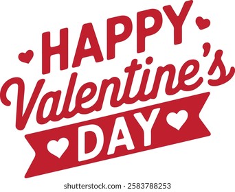 Cheerful Valentine's Day vector craftsmanship delineation white foundation 2