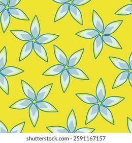A cheerful and vibrant floral pattern featuring colorful flowers and leaves, perfect for adding a touch of springtime joy to your designs. This playful and energetic pattern is ideal for fabric