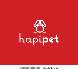 Cheerful and vibrant pet logo, perfect for branding pet stores, veterinary clinics, and grooming services. Captures the joy of pet companionship.