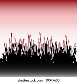Cheering Audience