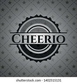 Cheerio dark emblem. Vector Illustration. Detailed. svg