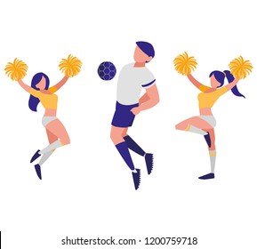 cheerleader girls design