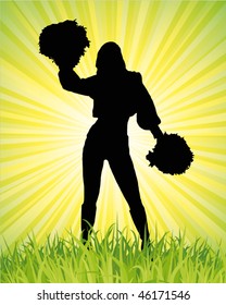 cheerleader poster
