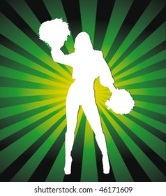cheerleader poster