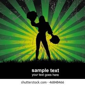 cheerleader poster