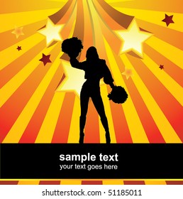 cheerleader poster