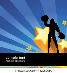 cheerleader poster
