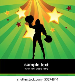 cheerleader poster