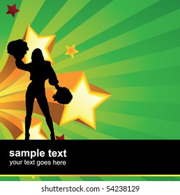 cheerleader poster