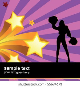 cheerleader poster