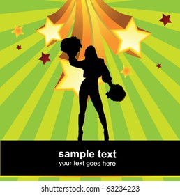 cheerleader poster