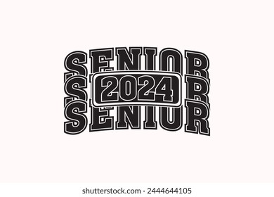 Cheerleader, Senior Cheer Mom 2024 EPS T-shirt Design, Senior Class T-shirt, Camisa de graduado, Graduado diciendo