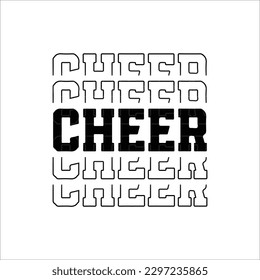 Cheerleader svg, Cheer svg, Cheerleading svg, Cheer shirt svg, eps, cheer cut file for Silhouette Cricut, Digital File svg