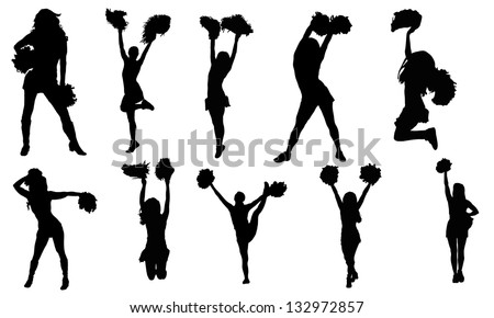 Cheerleaders Zdjęcia stock © 