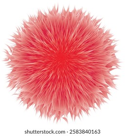 Cheerleading Pom Pom. vector set of colorful pom poms