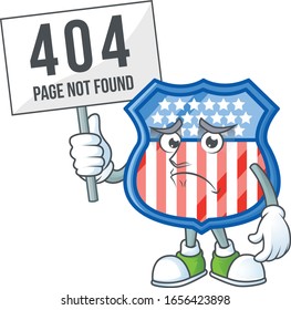 cheerless face shield badges USA mascot style design raised up a board