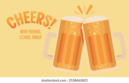 cheers beer octoberfest festival foam fresh friend celebrate cheerful