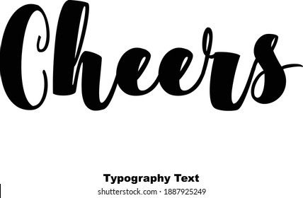 Saludos tipografía negrita Tipo de texto