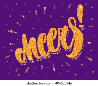 Cheers! Congratulations card. 