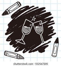 cheers doodle