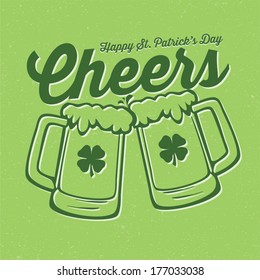 Cheers | Happy St. Patrick's Day Beer Mugs