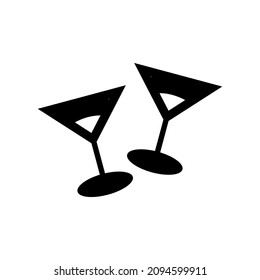 cheers icon or logo isolated sign symbol vector illustration - high quality black style vector icons
