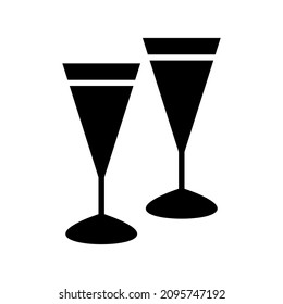 cheers icon or logo isolated sign symbol vector illustration - high quality black style vector icons
