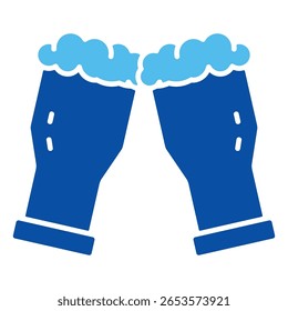 Ícone Cheers Definir Coleção de Vários Estilos