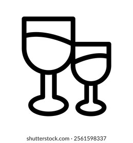 Cheers Icon Vector Symbol Design Illustration