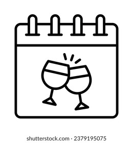 Saludos, diseño vectorial de tiempo de fiesta, aislado en fondo blanco