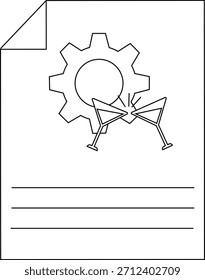Torrefação Óculos Ícone Vetor Ilustração