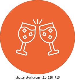 Icono vectorial de vítores. Se puede usar para imprimir, móviles y aplicaciones web.