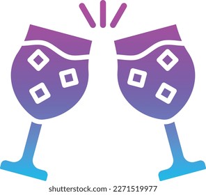 Icono vectorial de vítores. Se puede usar para imprimir, móviles y aplicaciones web.