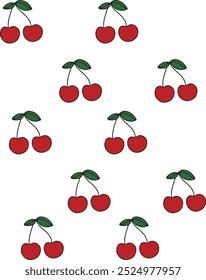 cheery blossom composition art beautiful pattern
