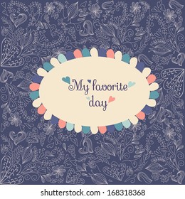Cheery card for congratulations