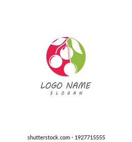 Cheery  Logo Template vector icon illustration design