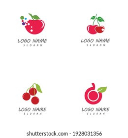 Cheery  Logo Template vector icon illustration design