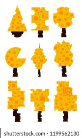 Chees trees decoration