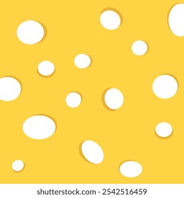 Cheese 2D vector simple illustration 