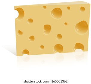 cheese abstract vector illustration background eps 10 / cheese