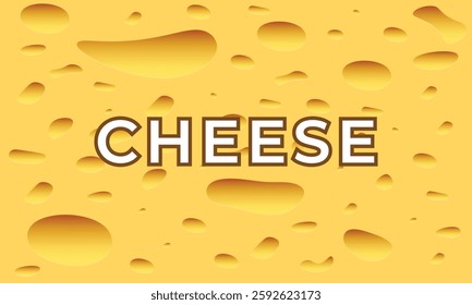 Cheese background texture holes in cheese. Backdrop pattern yellow cheese