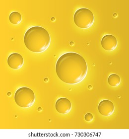 Cheese Background Vector Illustration