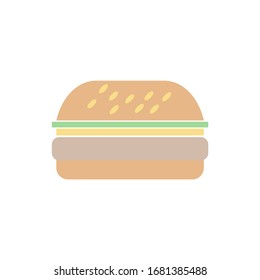 hamburguesa de queso de fondo blanco