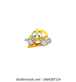 personajes de dibujos animados de queso con expresión. se puede utilizar para pegatinas, pasadores, mascotas o parches