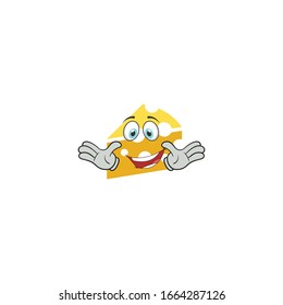 cheese cartoon characters design with expression. you can use for stickers, pins, mascot or patches